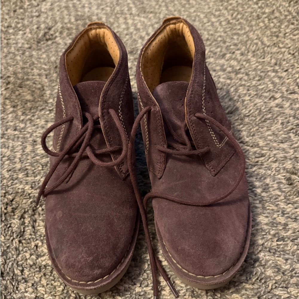 Clarks Women's Brown Suede Shoes